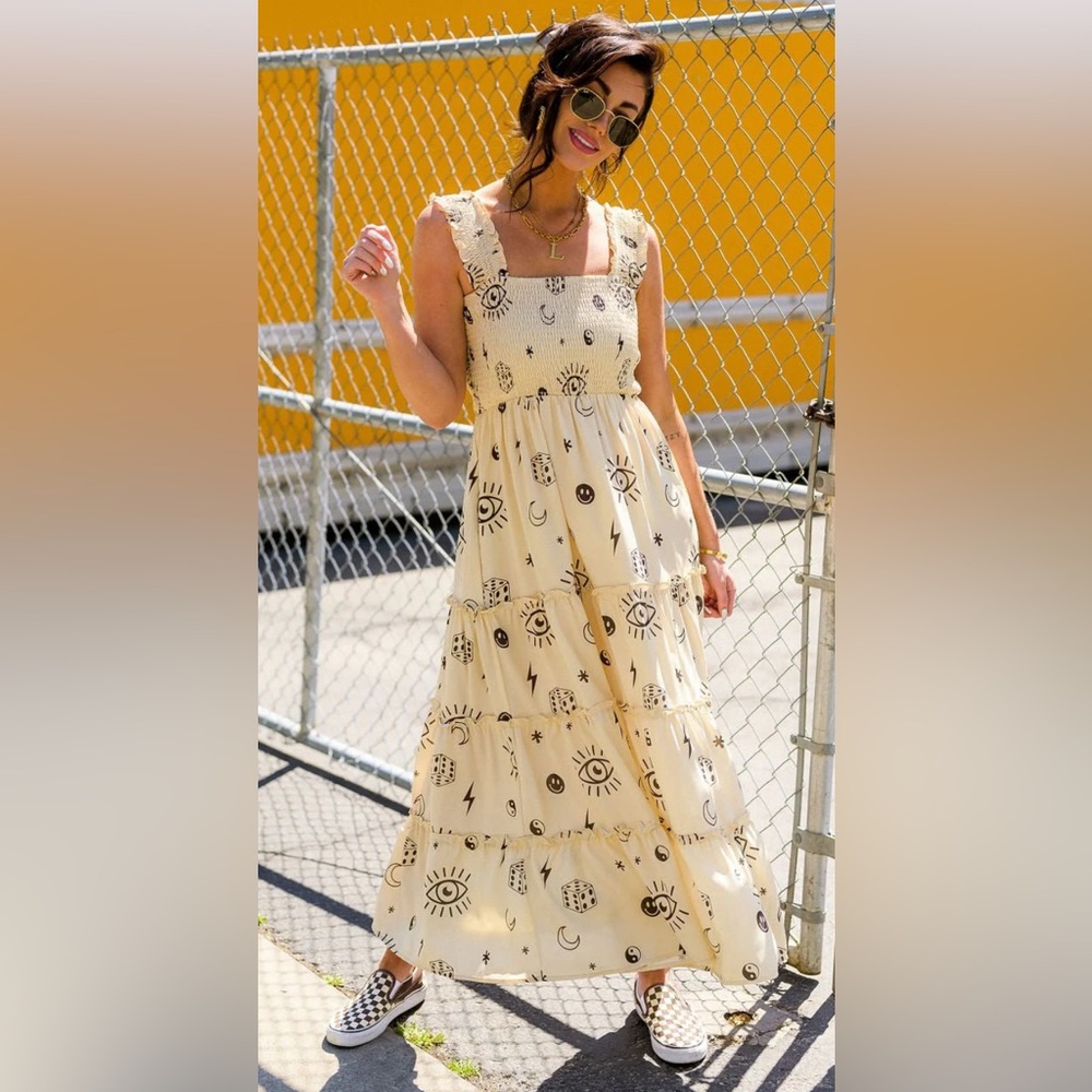 Dressed in lala what’s your sign maxi dress